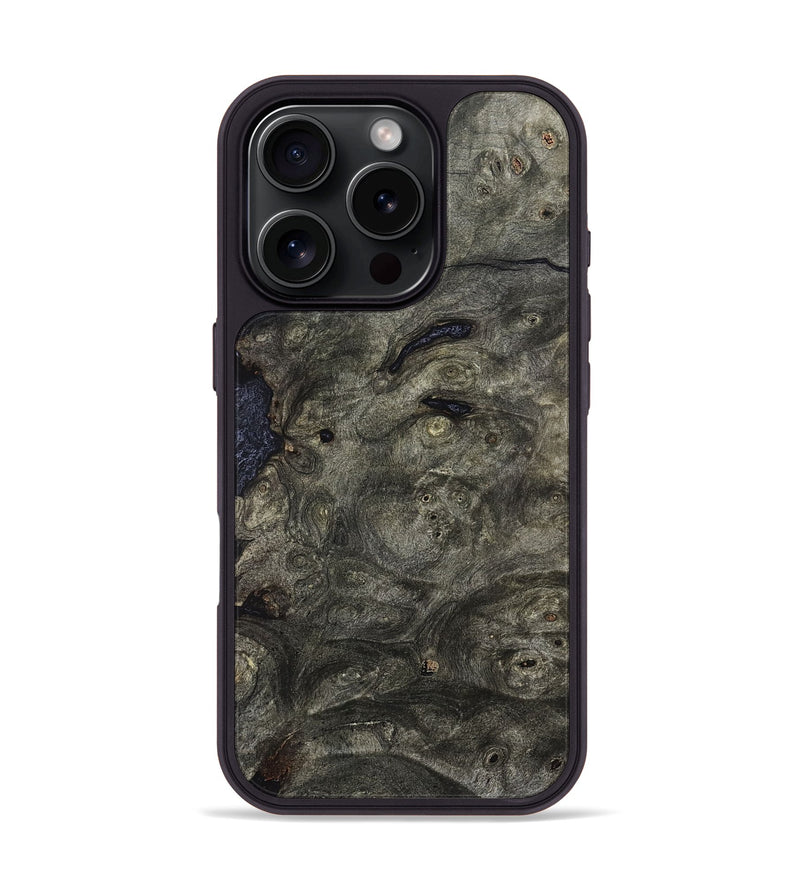 iPhone 16 Pro Wood Phone Case - Mikael (Wood Burl, 827122)