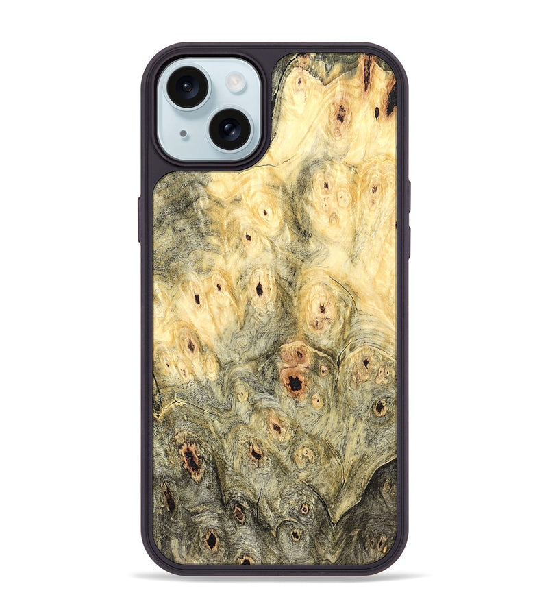 iPhone 15 Plus Wood Phone Case - Rocco (Wood Burl, 827123)