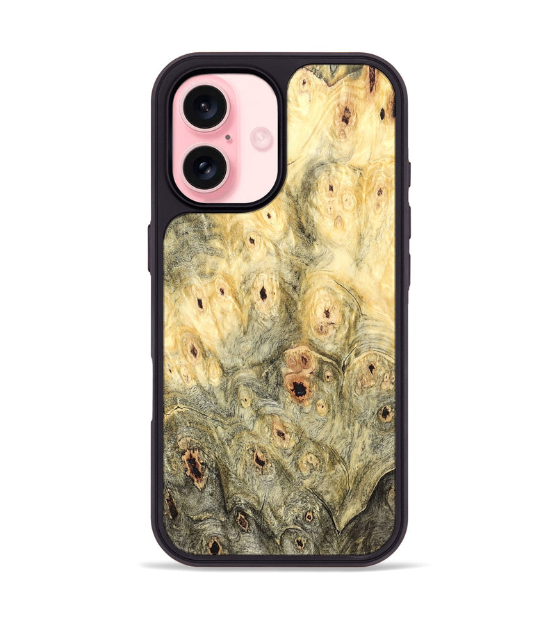 iPhone 16 Wood Phone Case - Rocco (Wood Burl, 827123)