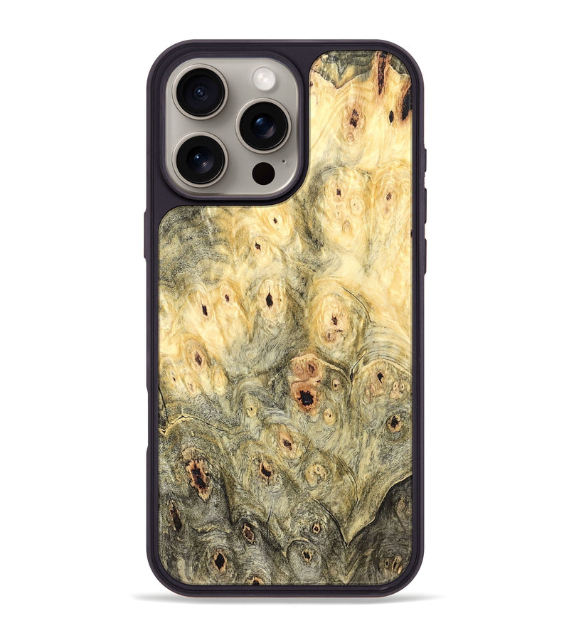 iPhone 16 Pro Max Wood Phone Case - Rocco (Wood Burl, 827123)