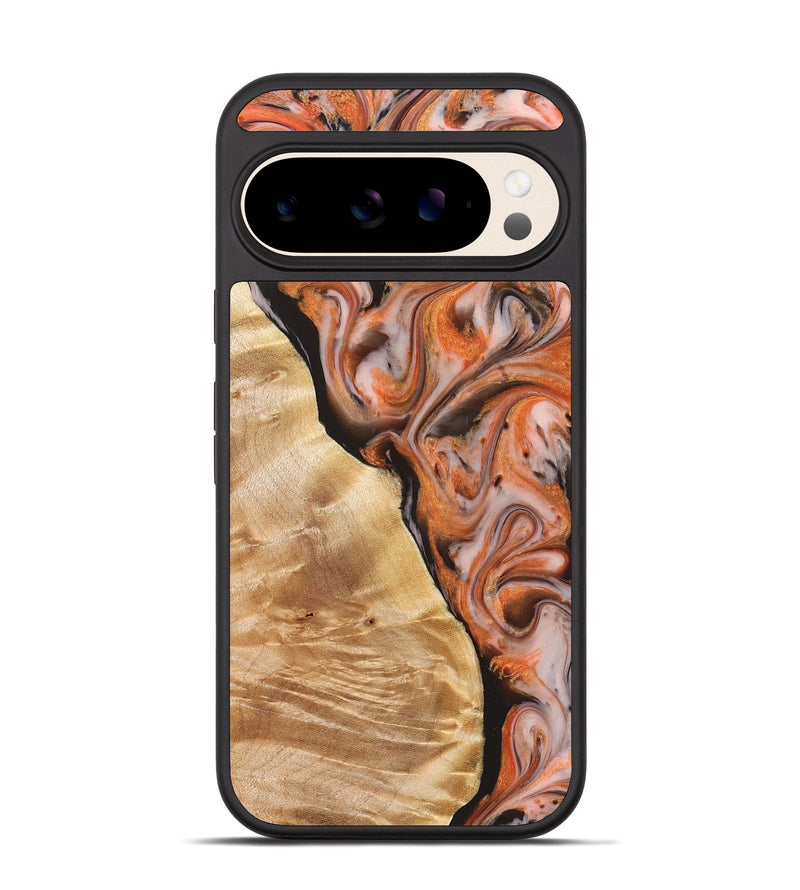 Pixel 10 Wood Phone Case - Ayana (Red, 827125)