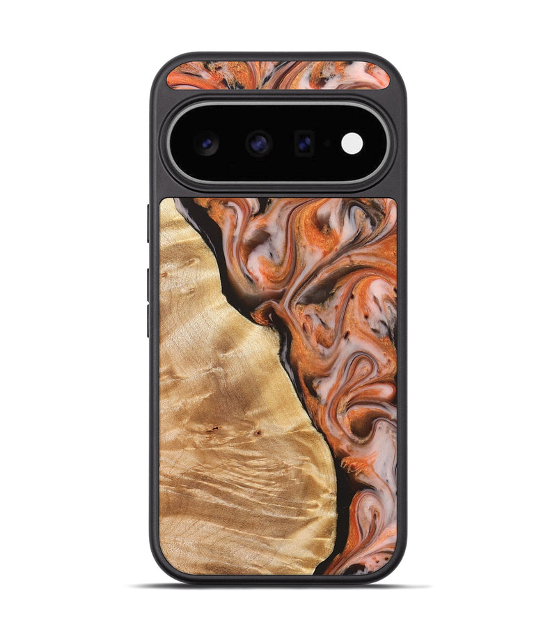 Pixel 11 Wood Phone Case - Ayana (Red, 827125)
