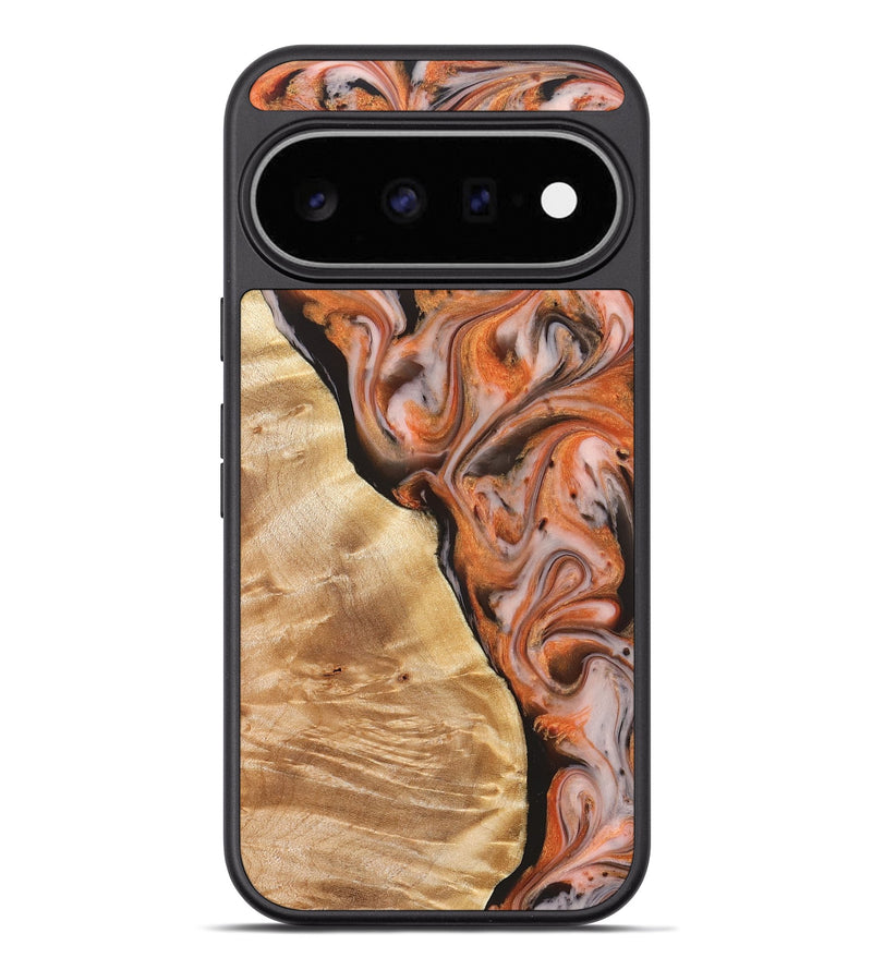 Pixel 11 Pro XL Wood Phone Case - Ayana (Red, 827125)