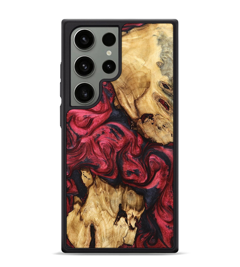 Galaxy S24 Ultra Wood Phone Case - Allie (Red, 827126)