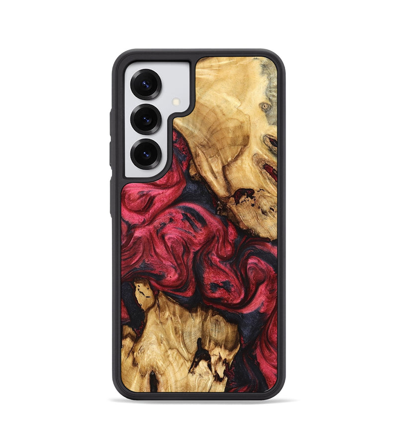 Galaxy S25 Wood Phone Case - Allie (Red, 827126)