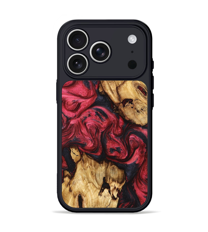 iPhone 17 Pro Wood Phone Case - Allie (Red, 827126)