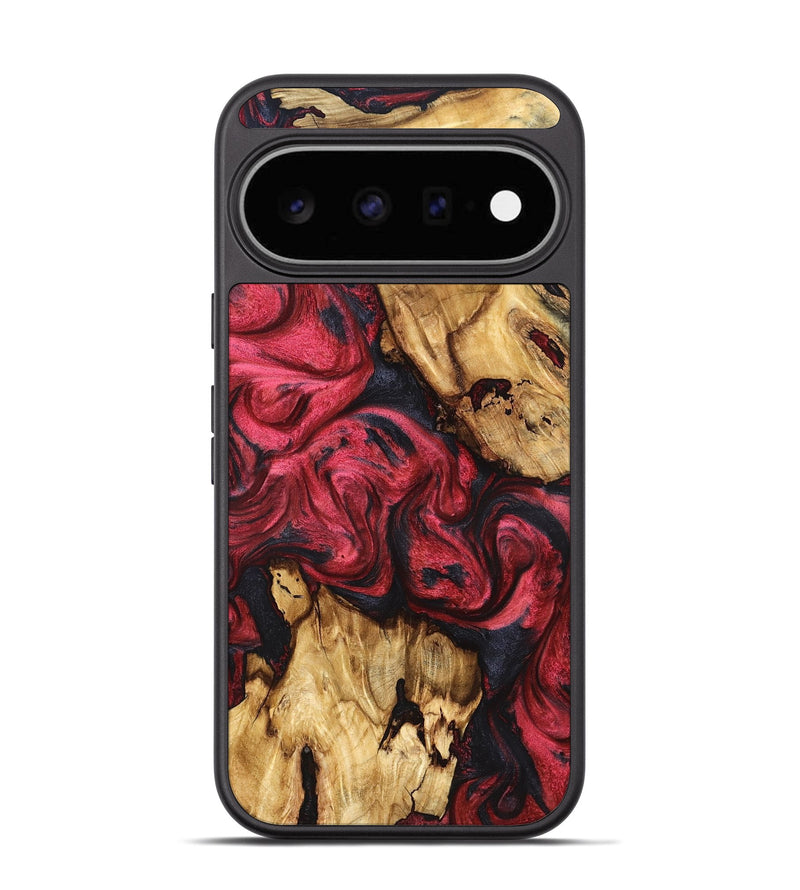Pixel 11 Wood Phone Case - Allie (Red, 827126)