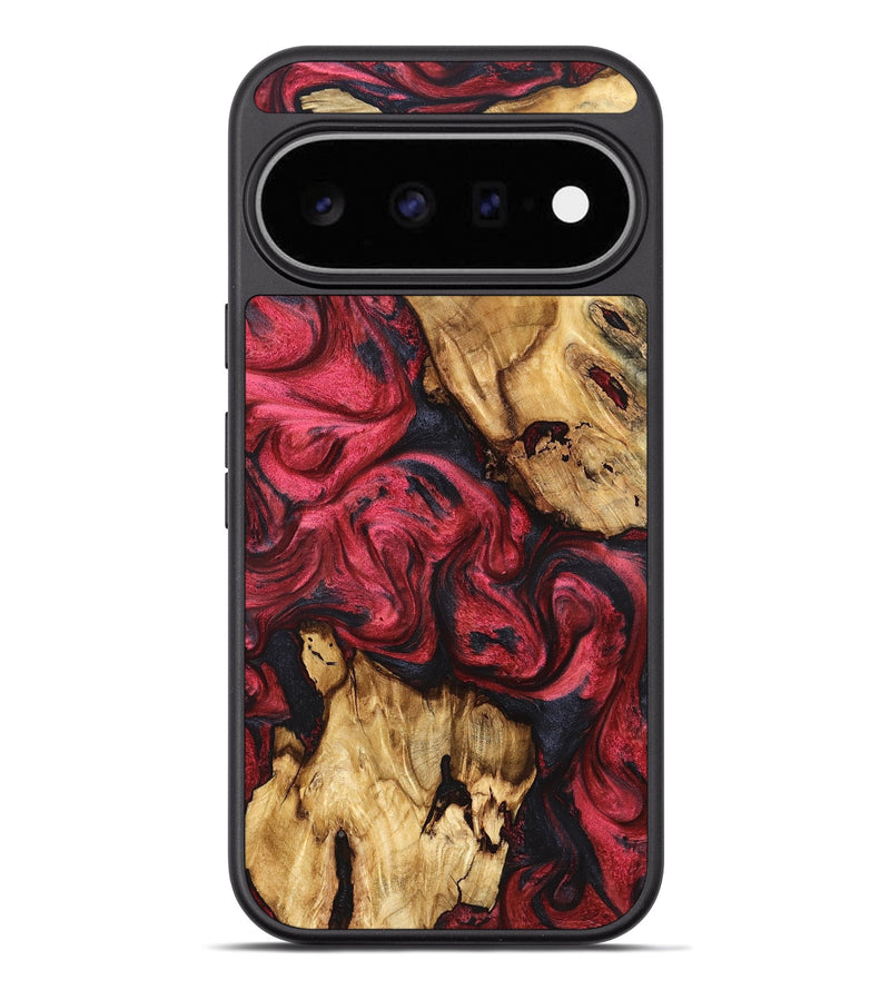 Pixel 11 Pro XL Wood Phone Case - Allie (Red, 827126)