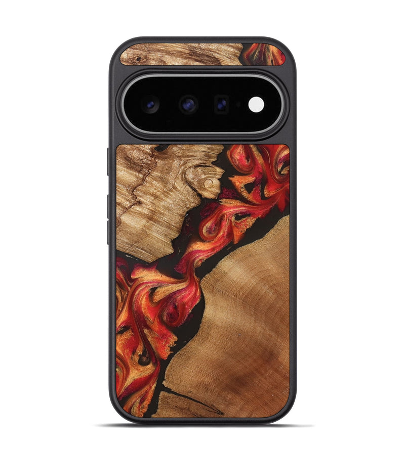 Pixel 11 Pro Wood Phone Case - Van (Red, 827127)