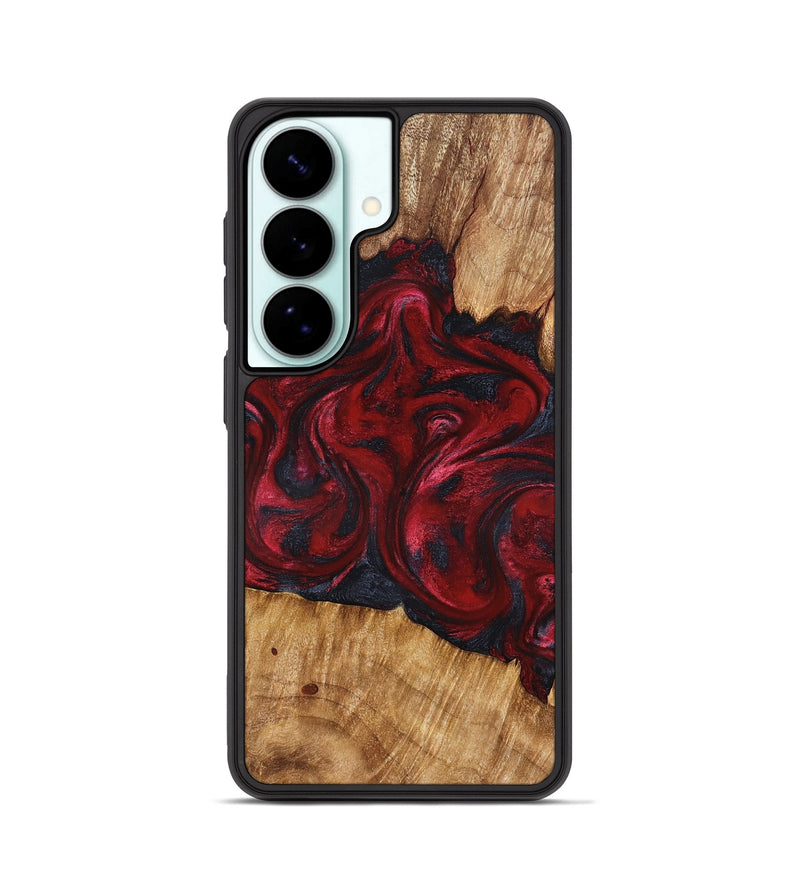 Galaxy S26 Wood Phone Case - Etta (Red, 827128)