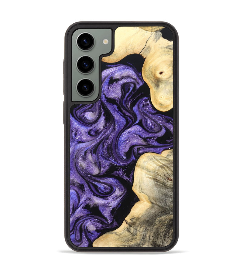 Galaxy S23 Plus Wood Phone Case - Brayan (Purple, 827130)