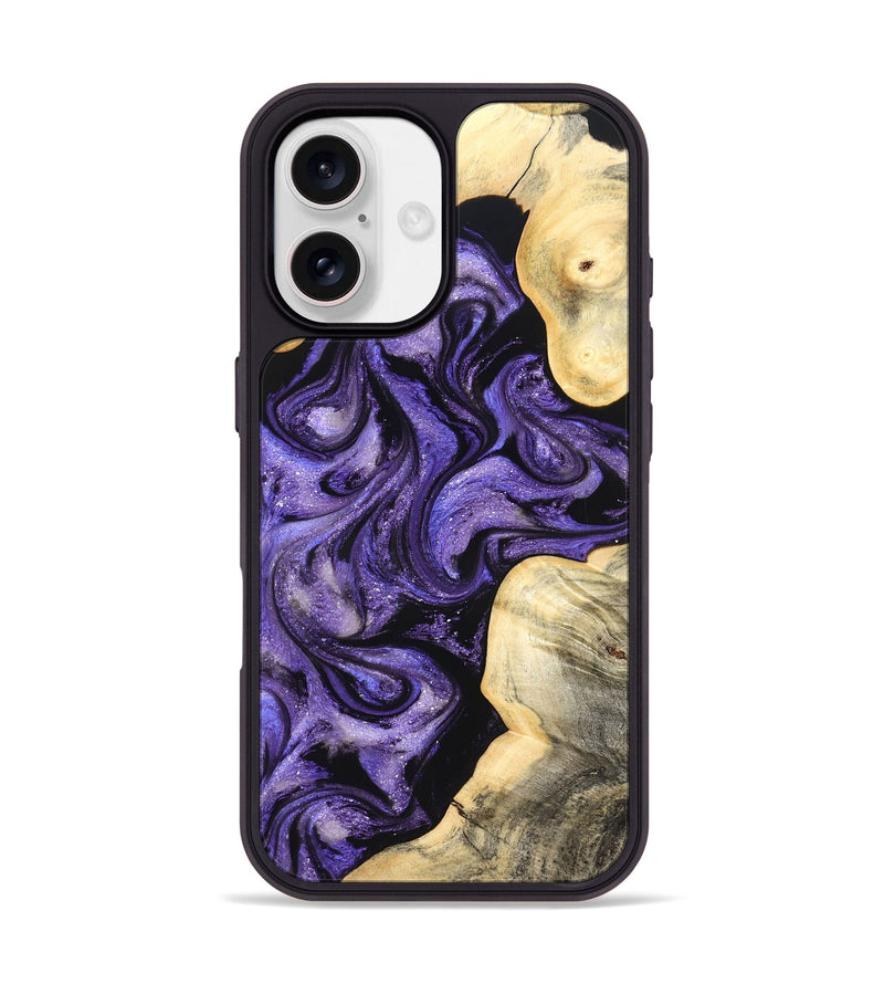 iPhone 17 Wood Phone Case - Brayan (Purple, 827130)