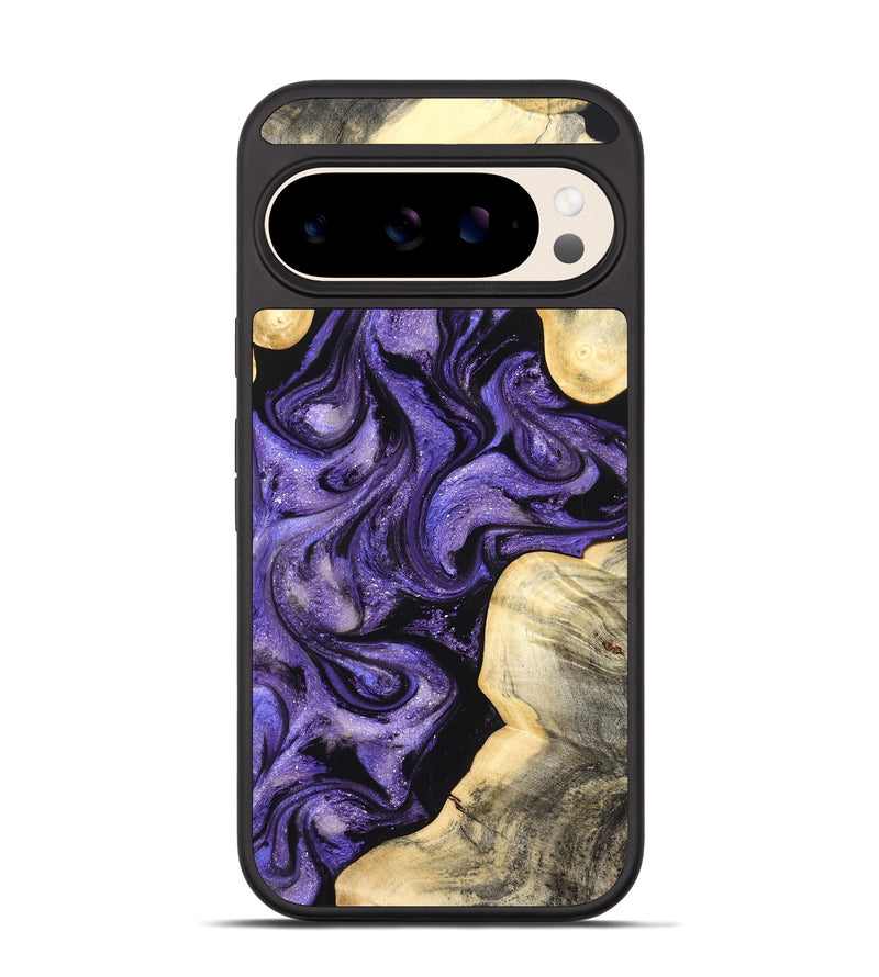 Pixel 10 Wood Phone Case - Brayan (Purple, 827130)