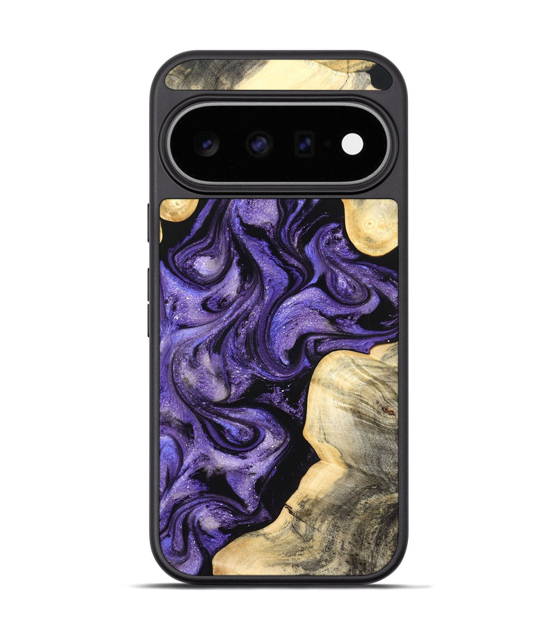 Pixel 11 Pro Wood Phone Case - Brayan (Purple, 827130)