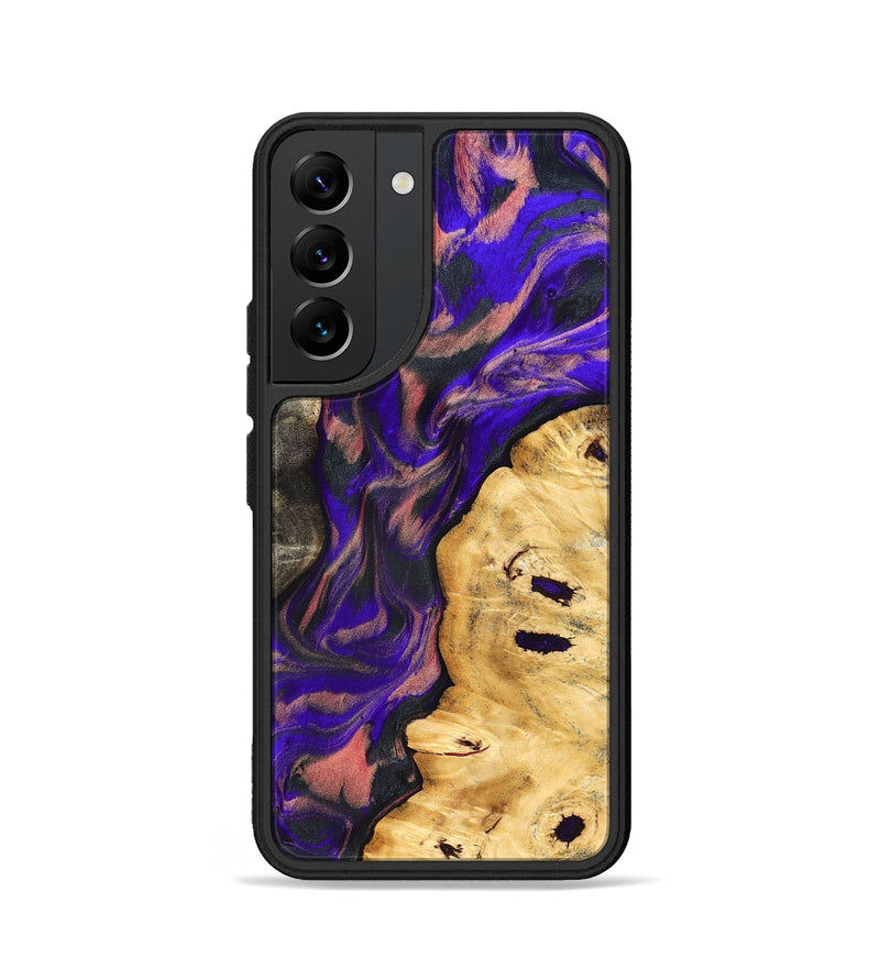 Galaxy S22 Wood Phone Case - Darcie (Purple, 827131)