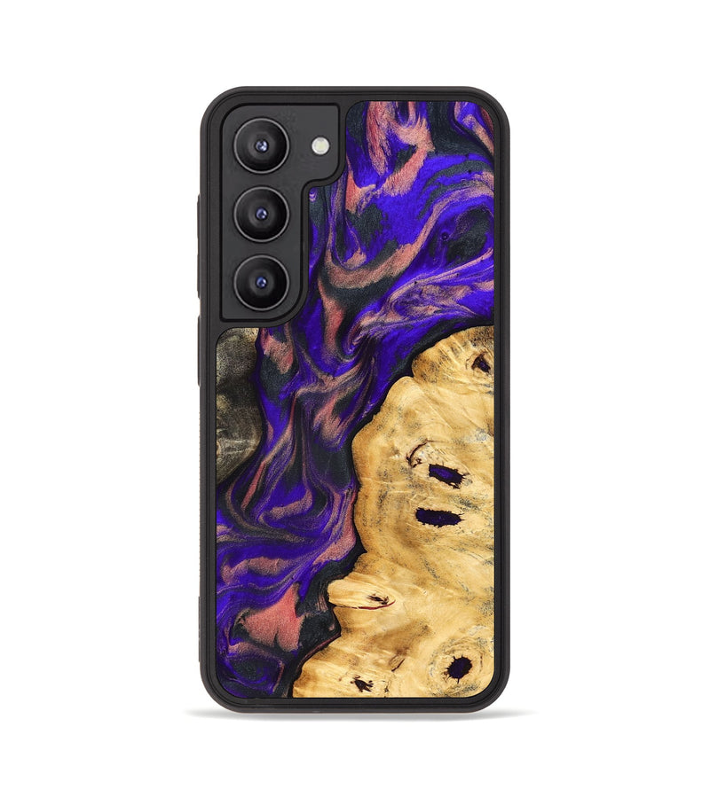 Galaxy S23 Wood Phone Case - Darcie (Purple, 827131)