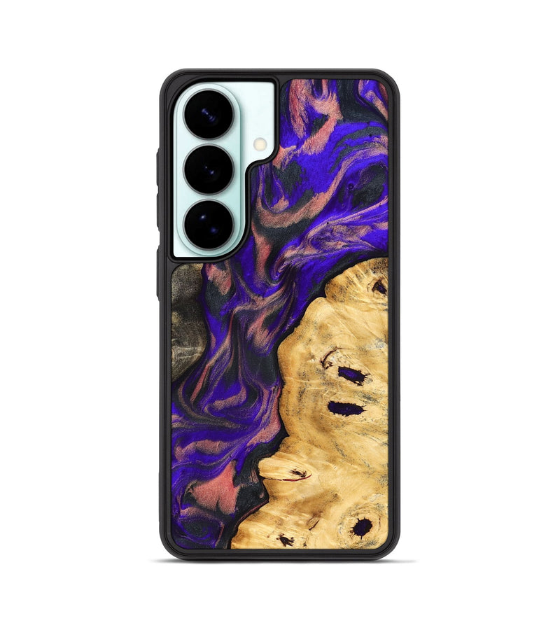 Galaxy S26 Wood Phone Case - Darcie (Purple, 827131)