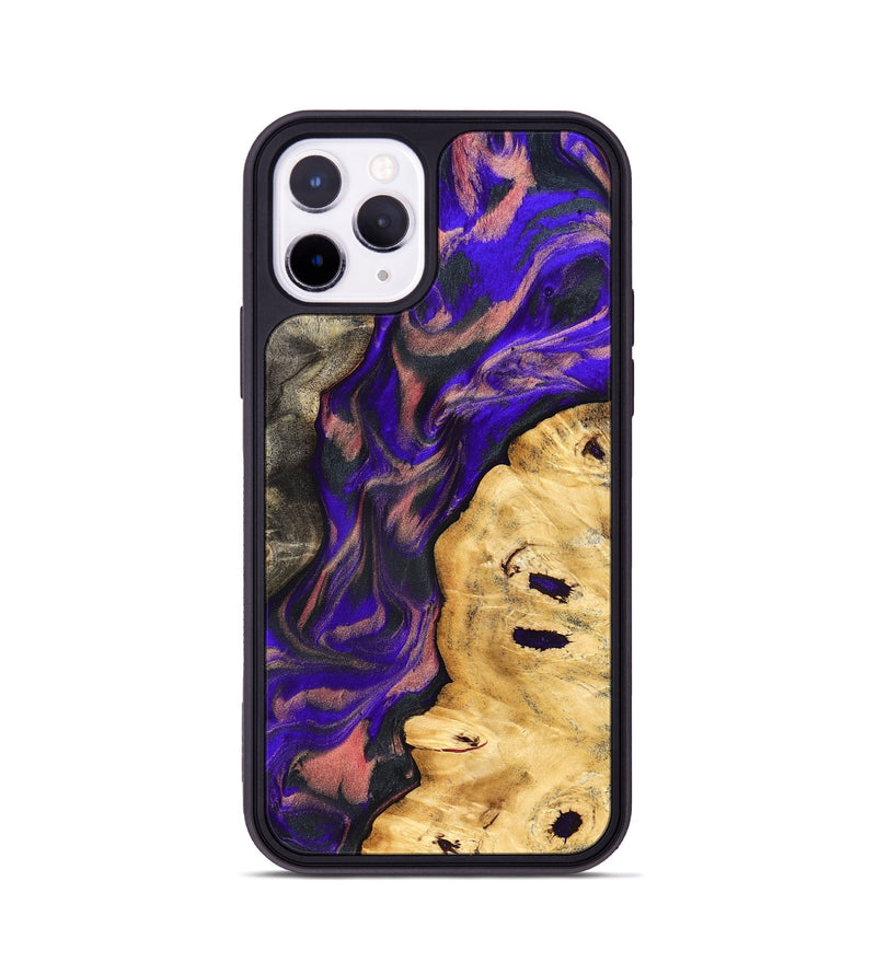 iPhone 11 Pro Wood Phone Case - Darcie (Purple, 827131)