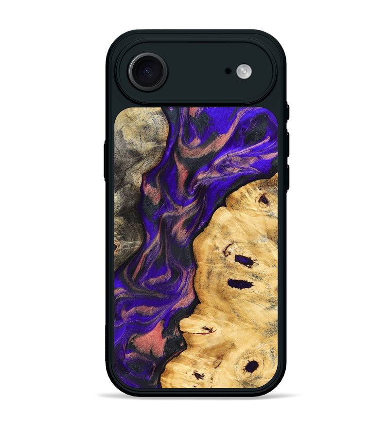 iPhone 17 Air Wood Phone Case - Darcie (Purple, 827131)