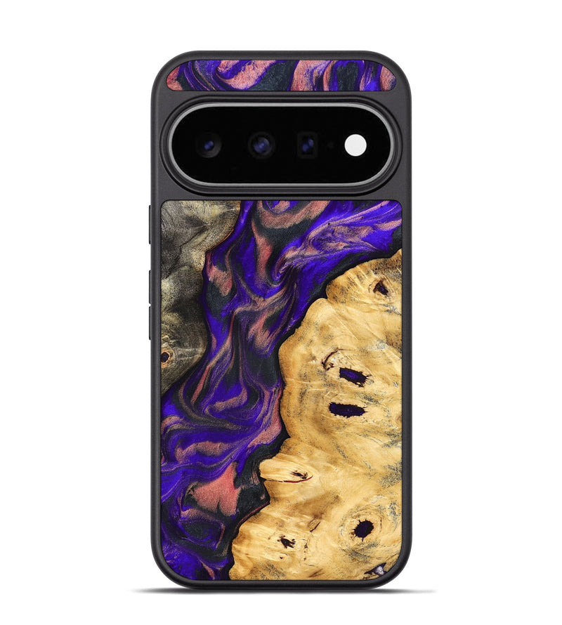 Pixel 11 Pro Wood Phone Case - Darcie (Purple, 827131)
