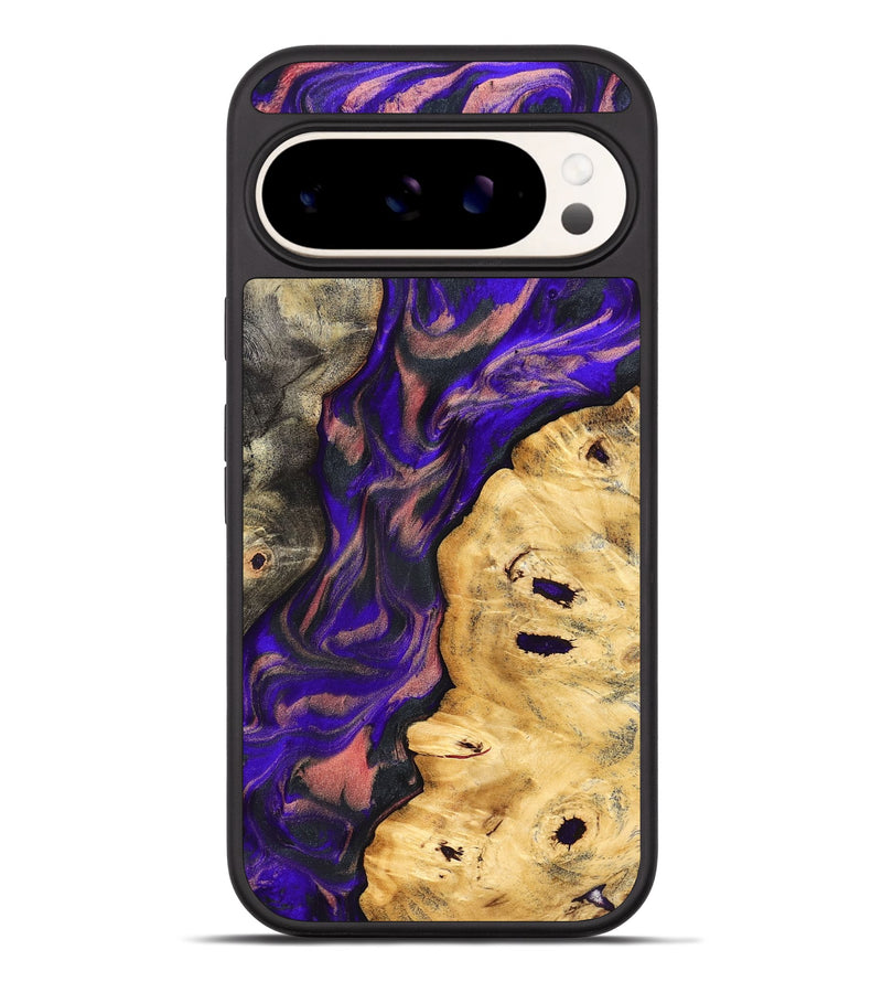 Pixel 9 Pro XL Wood Phone Case - Darcie (Purple, 827131)
