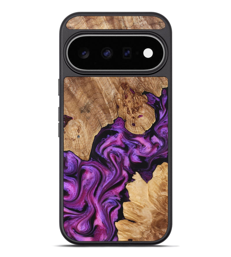 Pixel 11 Pro XL Wood Phone Case - Lemuel (Purple, 827132)