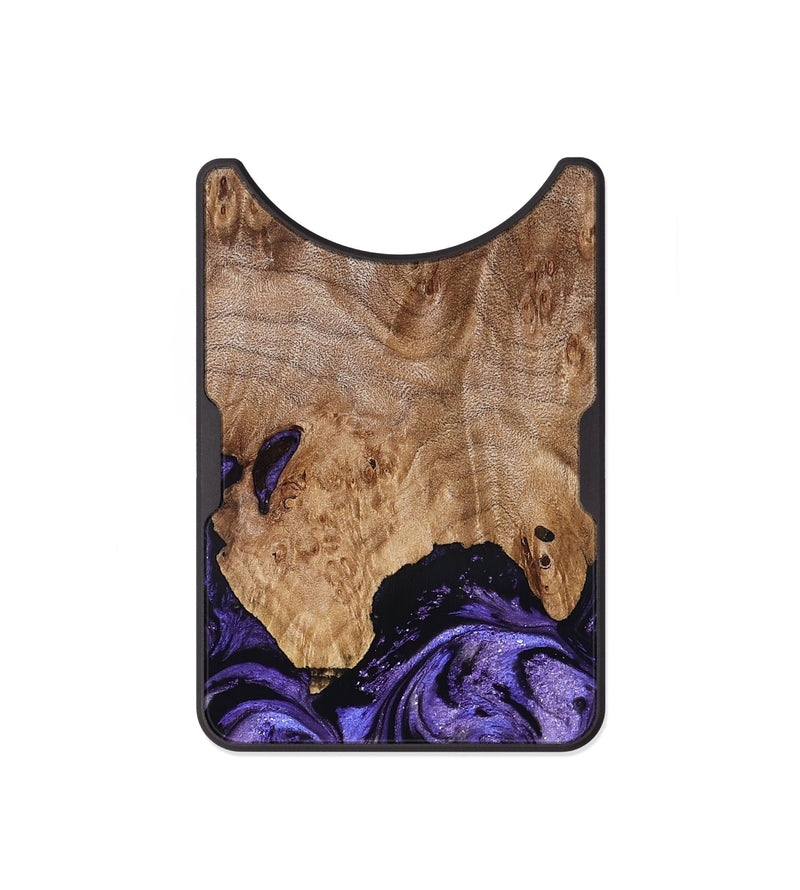 Alloy Wood Wallet - Booker (Purple, 827133)