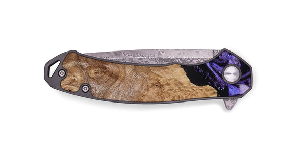 EDC Wood Pocket Knife - Booker (Purple, 827133)