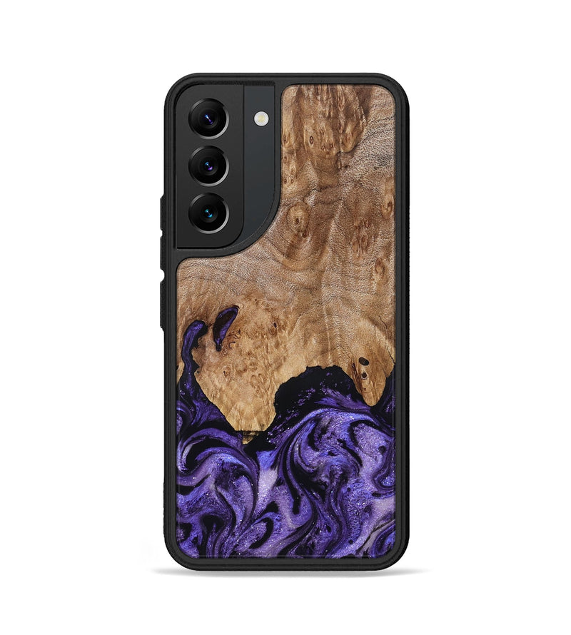 Galaxy S22 Wood Phone Case - Booker (Purple, 827133)