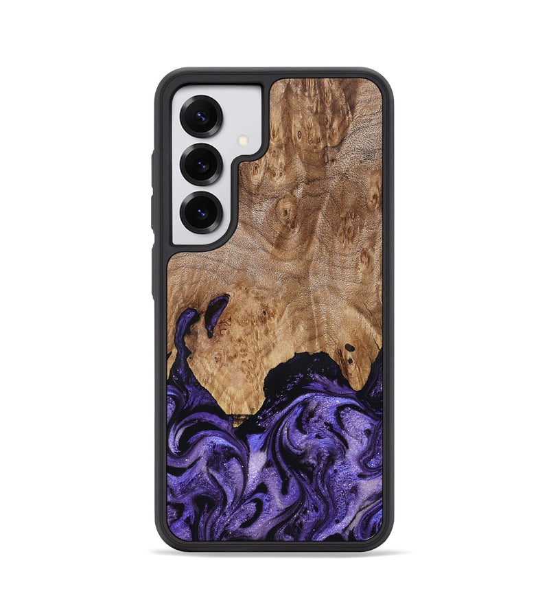 Galaxy S25 Wood Phone Case - Booker (Purple, 827133)