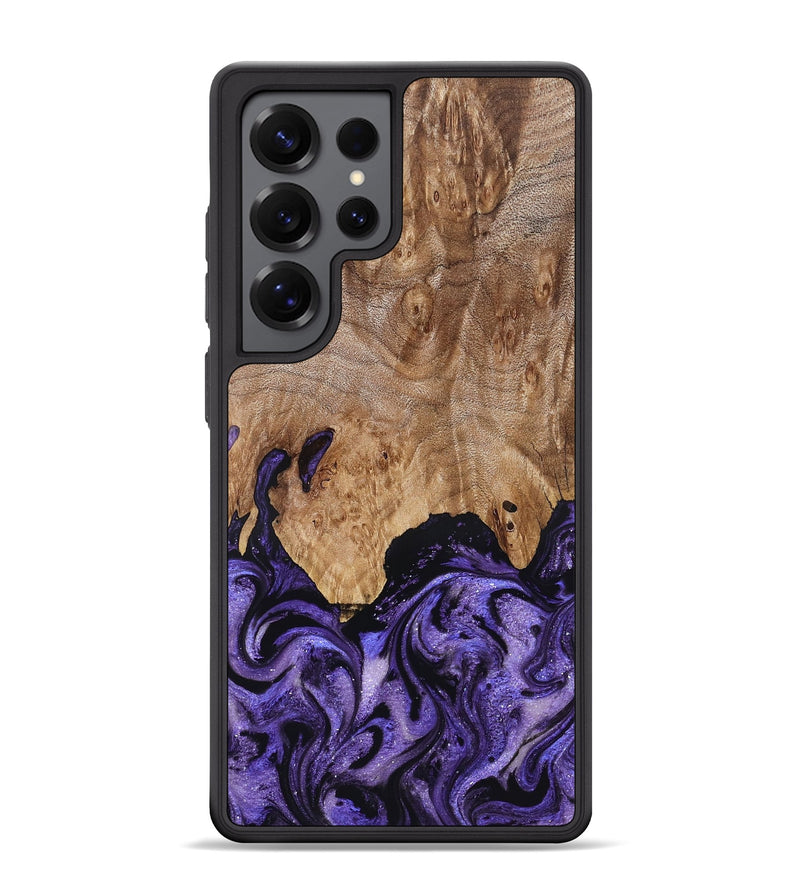 Galaxy S25 Ultra Wood Phone Case - Booker (Purple, 827133)