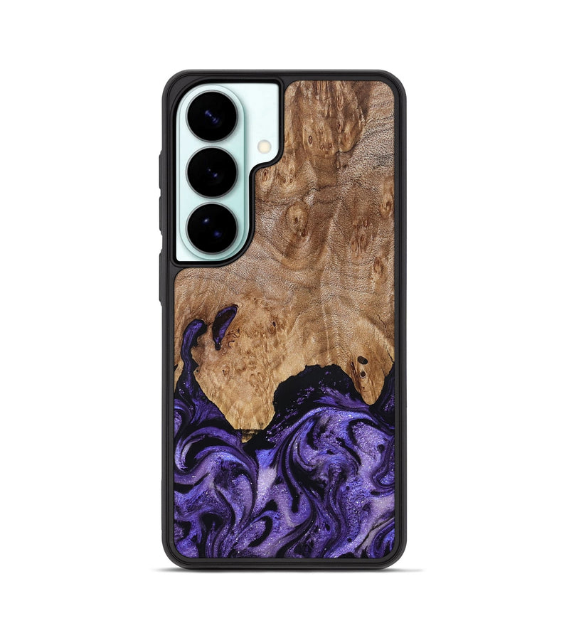 Galaxy S26 Wood Phone Case - Booker (Purple, 827133)