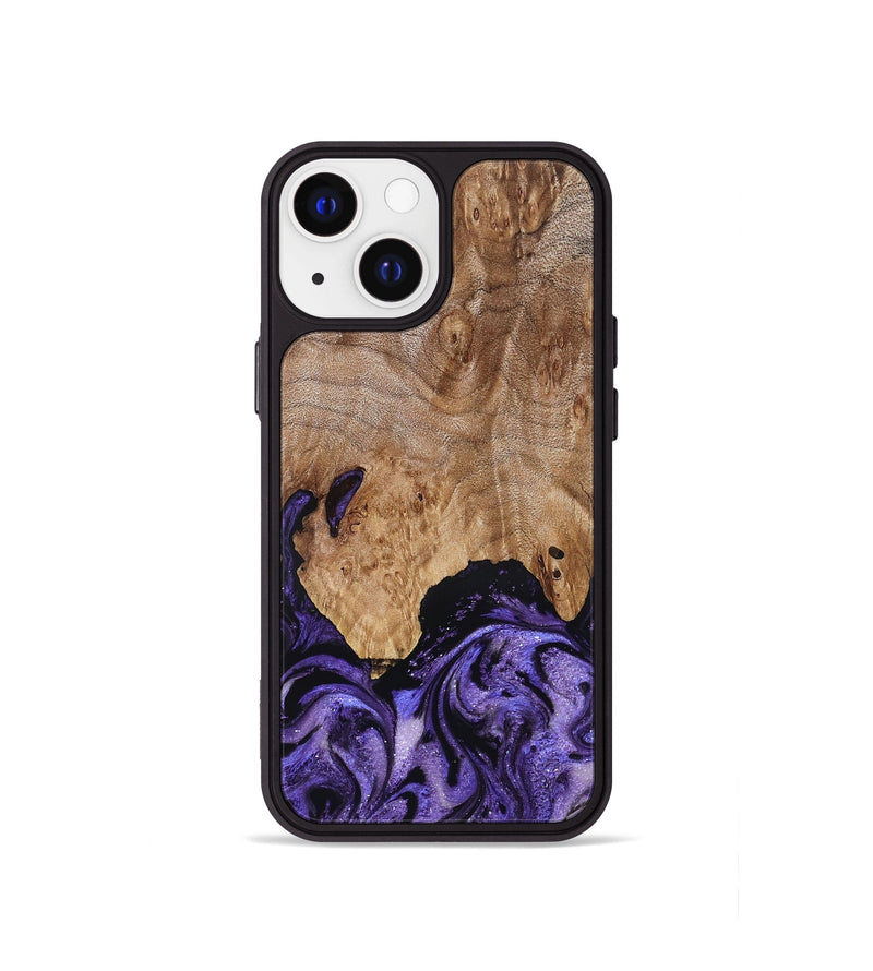 iPhone 13 mini Wood Phone Case - Booker (Purple, 827133)