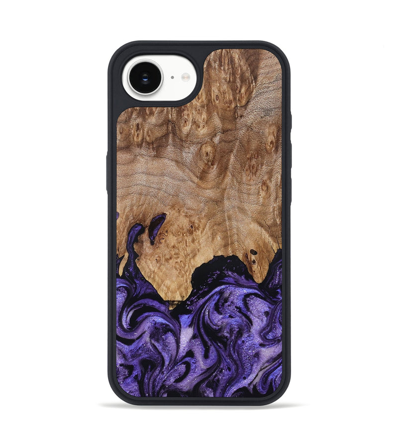 iPhone 17e Wood Phone Case - Booker (Purple, 827133)