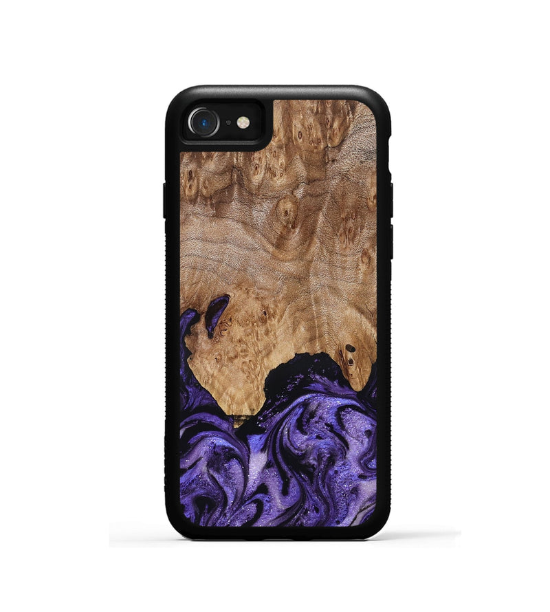 iPhone SE Wood Phone Case - Booker (Purple, 827133)
