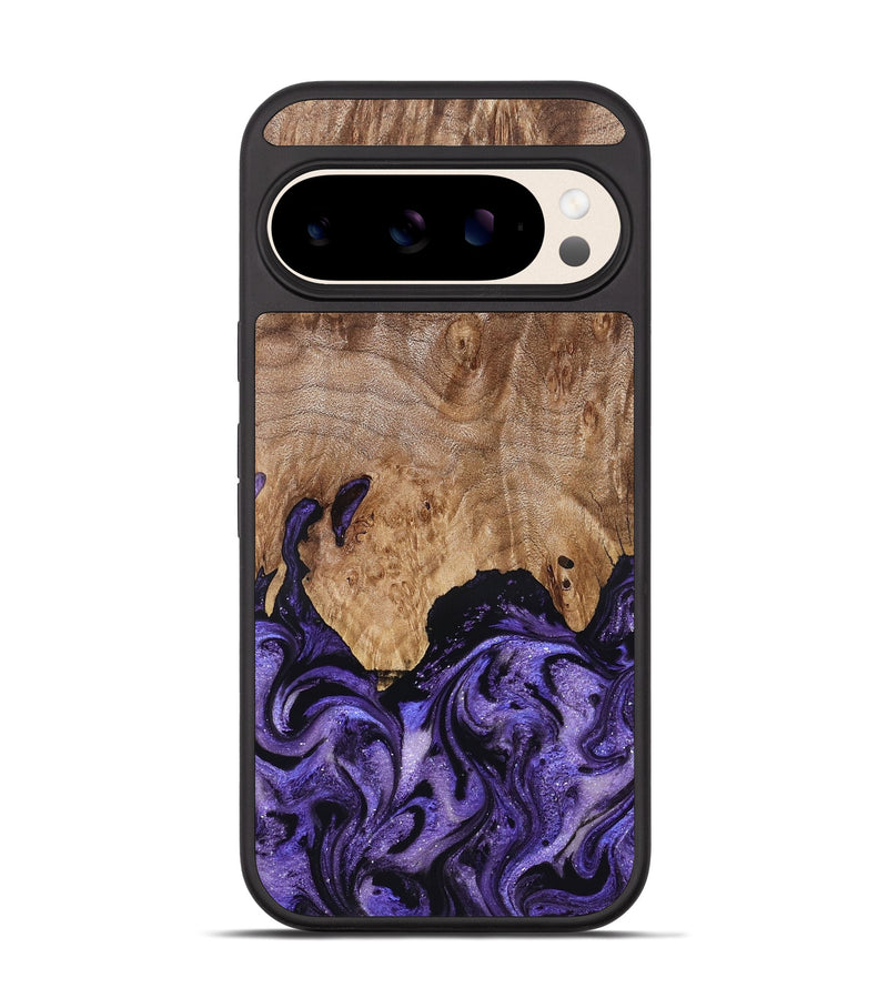 Pixel 10 Wood Phone Case - Booker (Purple, 827133)