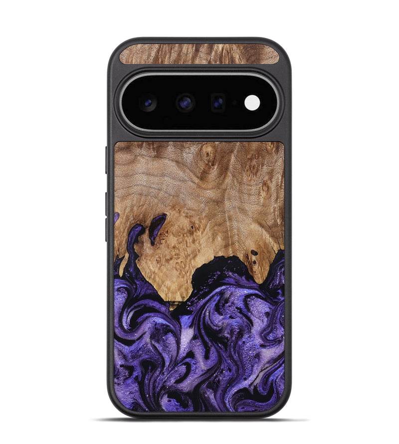 Pixel 11 Wood Phone Case - Booker (Purple, 827133)