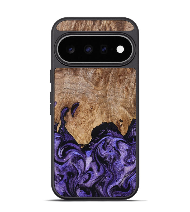 Pixel 11 Pro Wood Phone Case - Booker (Purple, 827133)