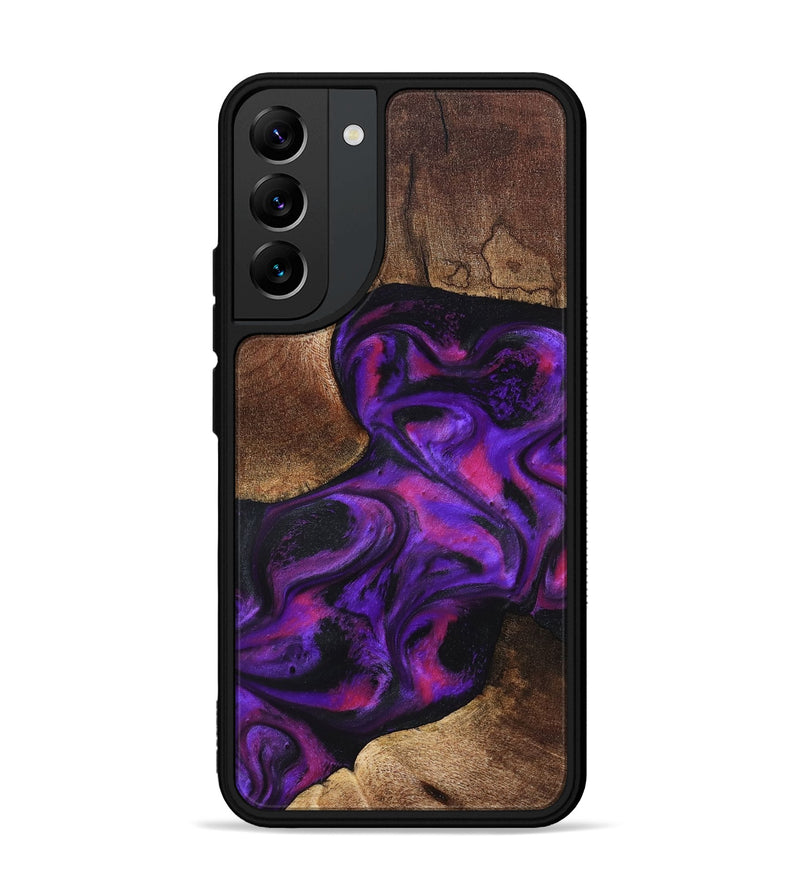 Galaxy S22 Plus Wood Phone Case - Giana (Purple, 827135)