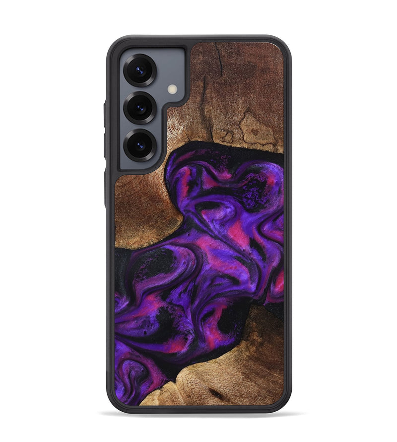 Galaxy S25 Plus Wood Phone Case - Giana (Purple, 827135)