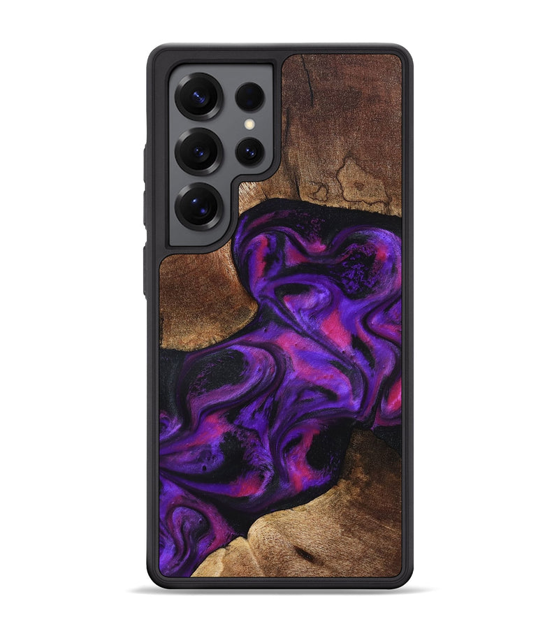 Galaxy S25 Ultra Wood Phone Case - Giana (Purple, 827135)