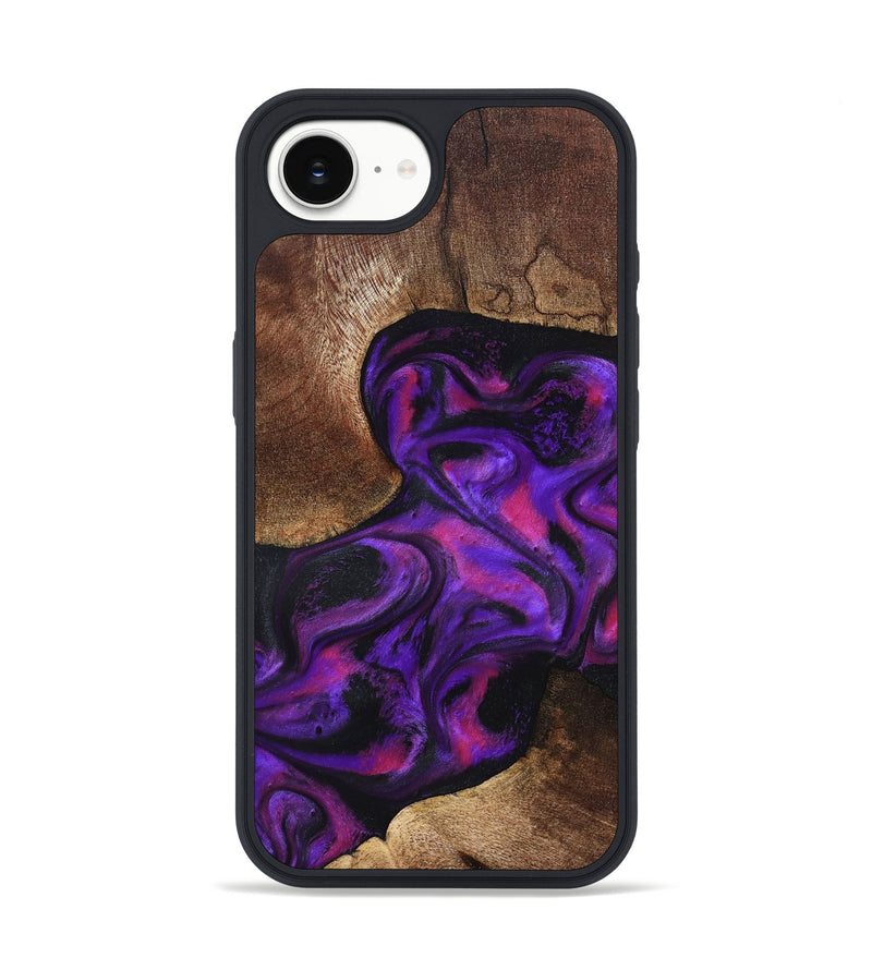 iPhone 16e Wood Phone Case - Giana (Purple, 827135)