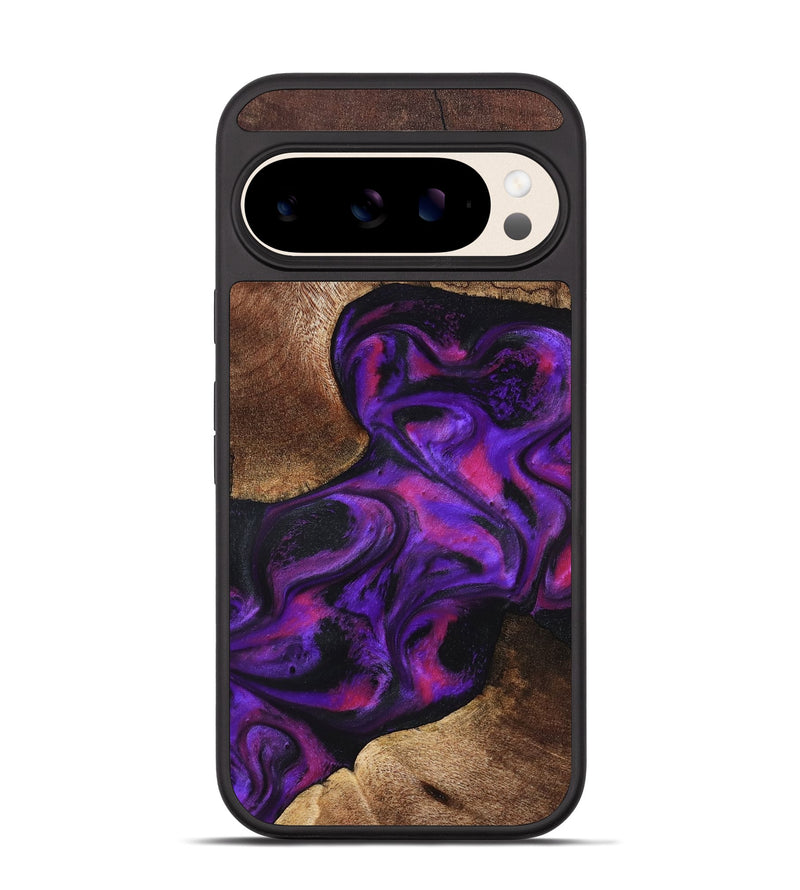 Pixel 10 Wood Phone Case - Giana (Purple, 827135)