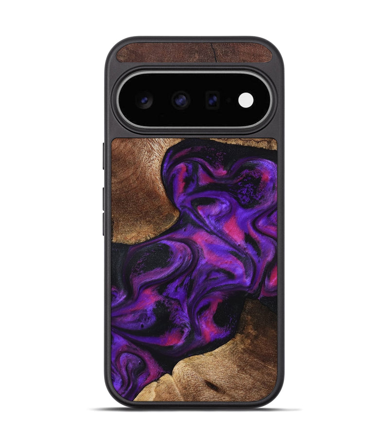 Pixel 11 Wood Phone Case - Giana (Purple, 827135)