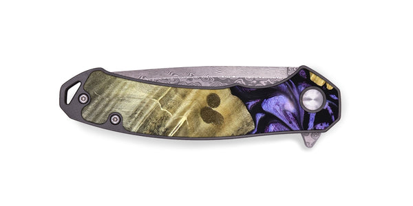 EDC Wood Pocket Knife - Anders (Purple, 827136)
