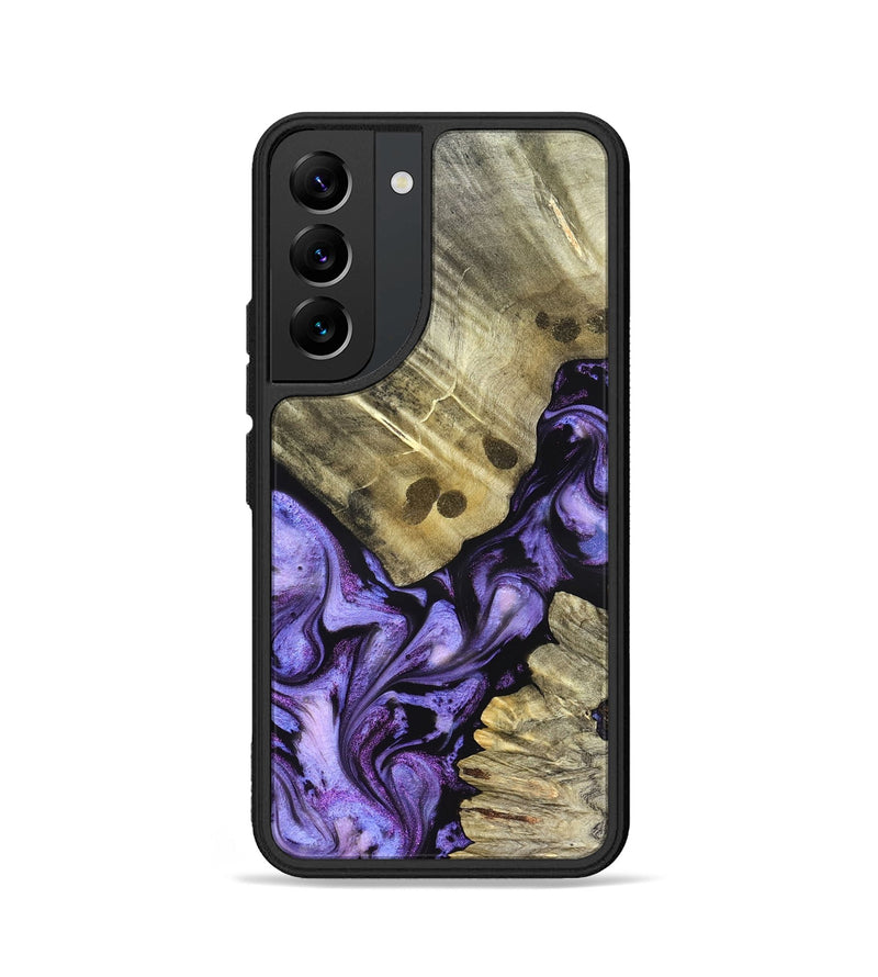 Galaxy S22 Wood Phone Case - Anders (Purple, 827136)
