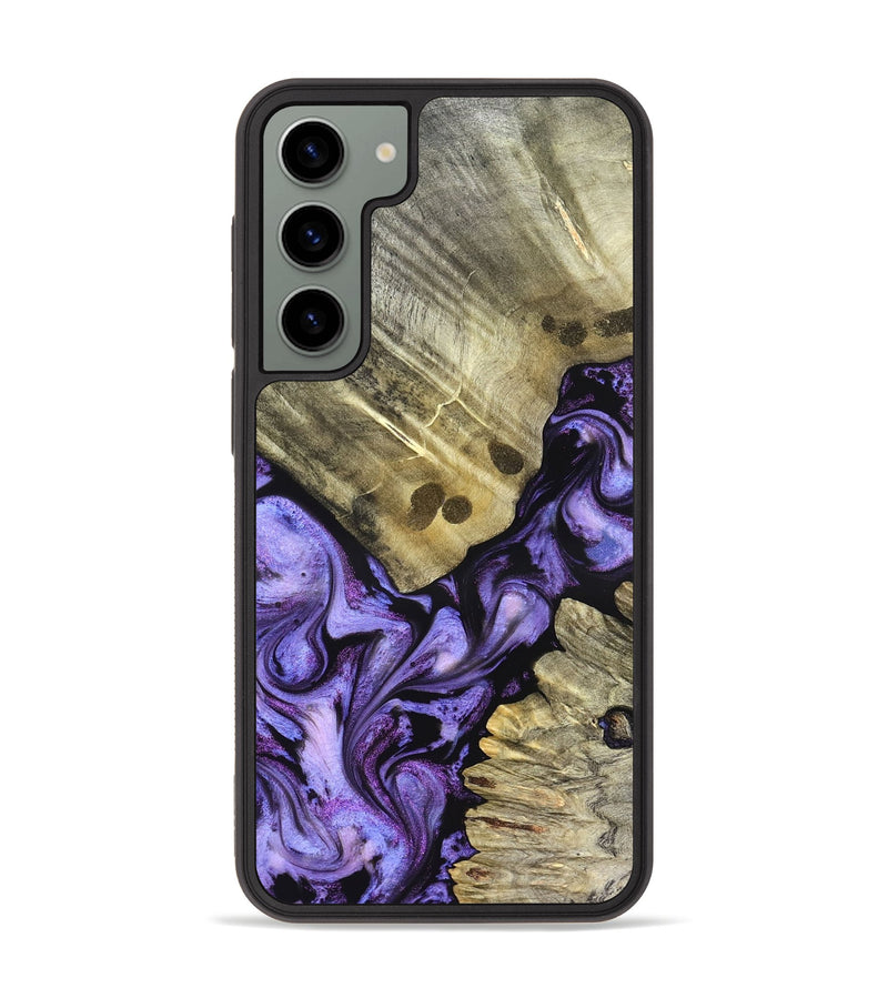 Galaxy S23 Plus Wood Phone Case - Anders (Purple, 827136)