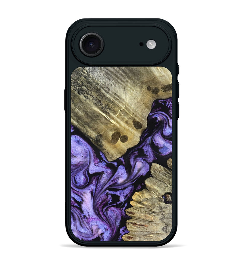 iPhone 17 Air Wood Phone Case - Anders (Purple, 827136)
