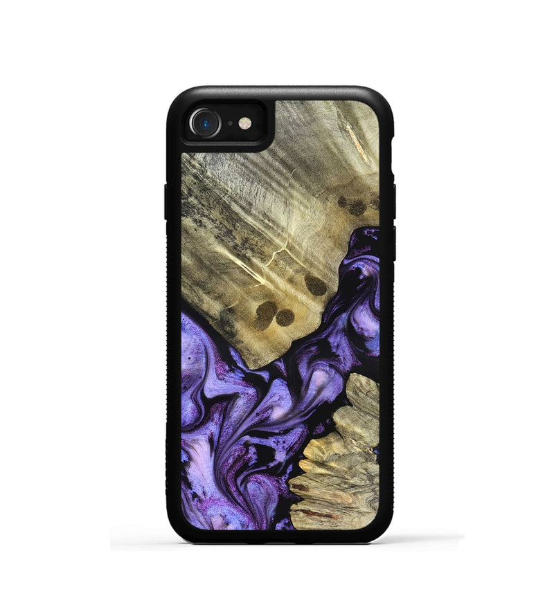 iPhone SE Wood Phone Case - Anders (Purple, 827136)