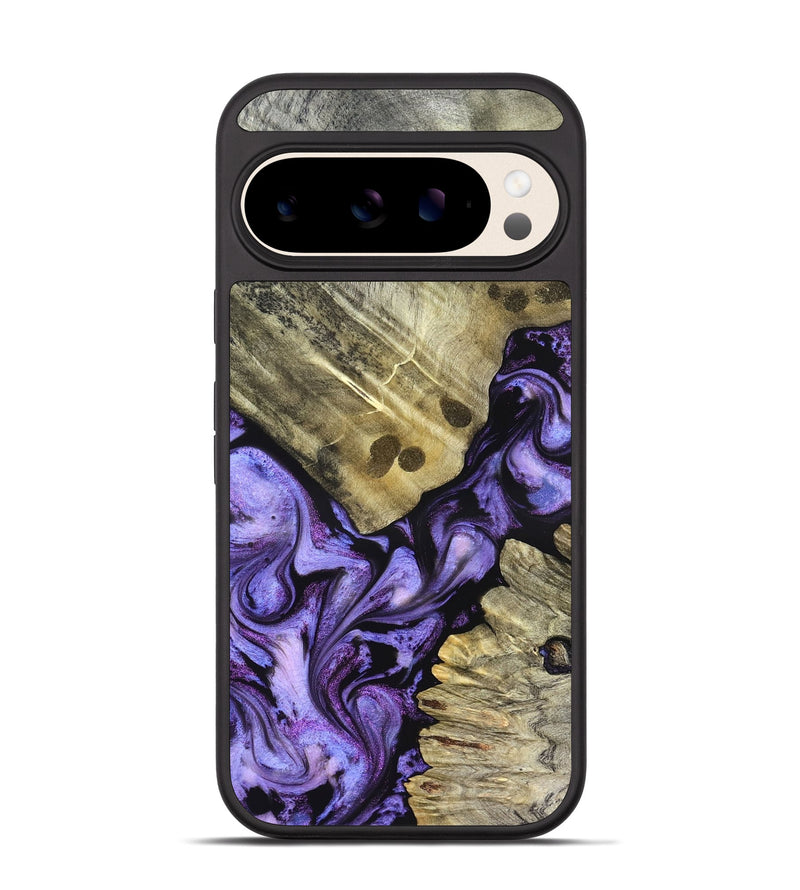 Pixel 10 Wood Phone Case - Anders (Purple, 827136)